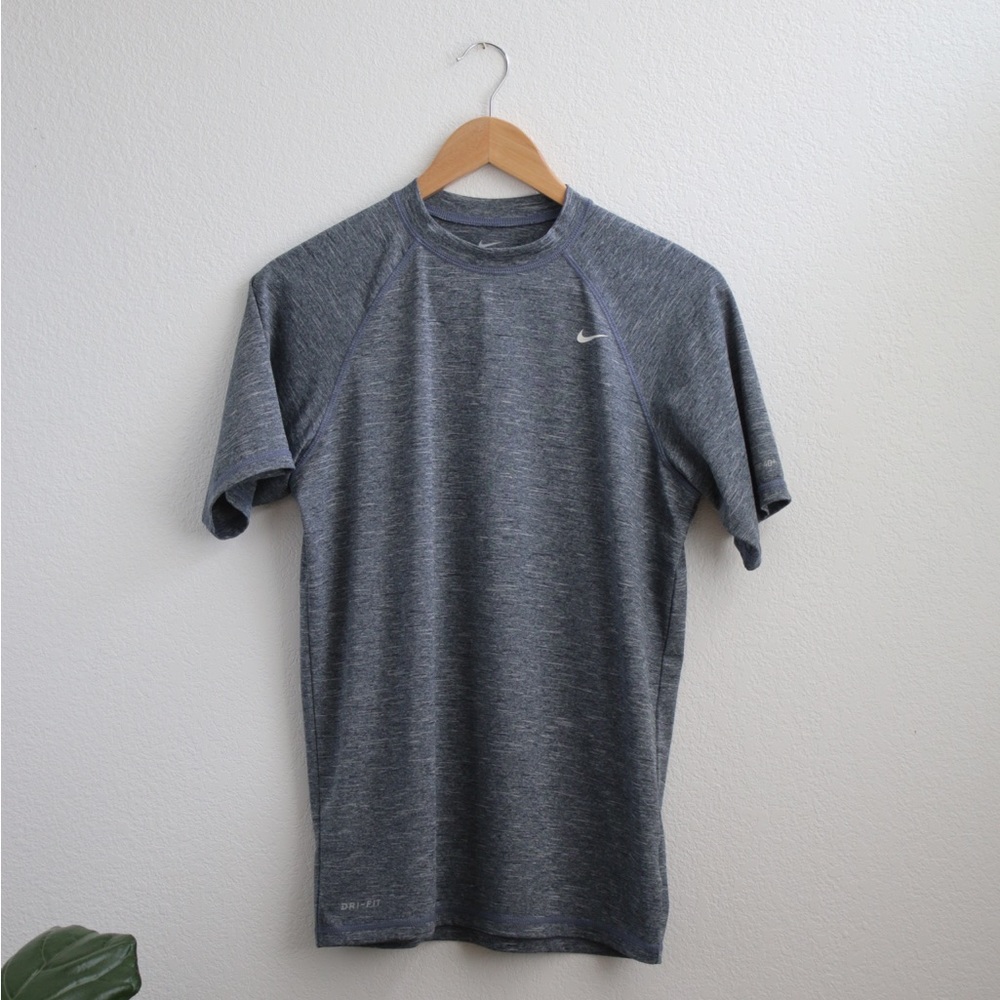 MENS Nike DriFit Blue/Gray Shirt Sz: M